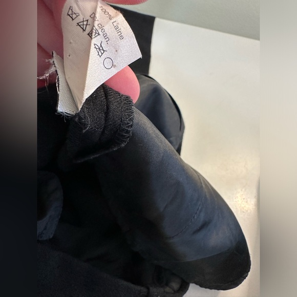 J.CREW Cafe Capri Black 100% Wool Pants Ankle Cropped Crop Cuffed Workwear Work - Picture 11 of 12